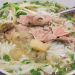 Phở tái, gân